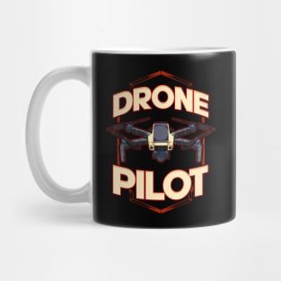 Cute Drone Pilot Funny Drone Obsessed Flying Mug